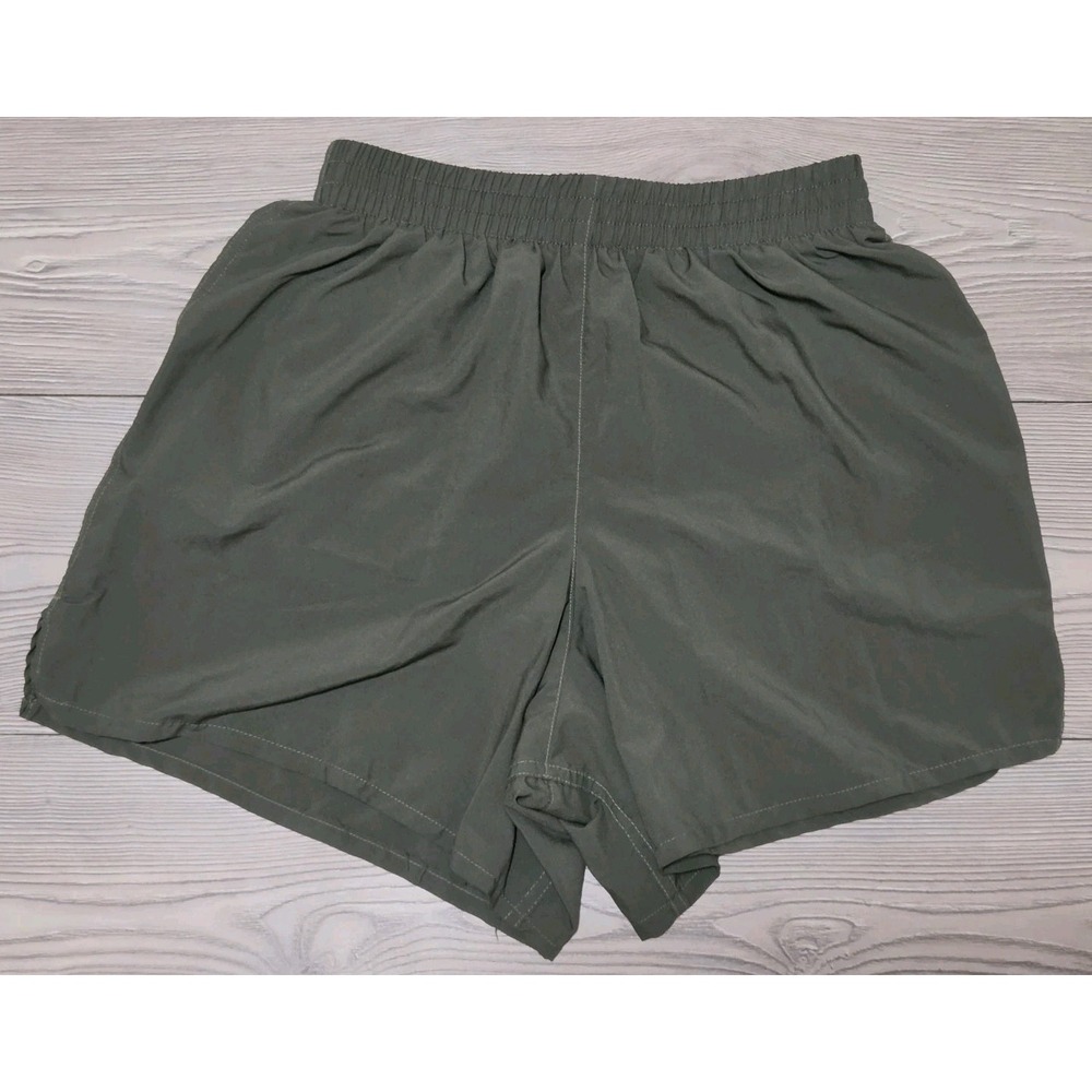 Marine Corps USMC Ranger Pantees Silkies Soffe PT Shorts Men's M Green Cut Tag
